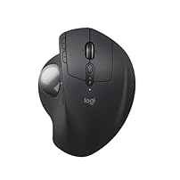 Amazon Produktbild: Logitech MX Ergo S Advanced kabellose Trackball-Maus, über USB-C