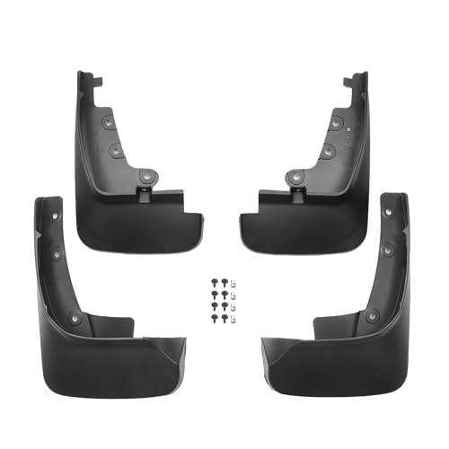 Image of Mud Flap Splash Guard with Mount Accessories Front & Rear Side Mud Guard for Ford Edge SE Sport 2019-2022 (Set of 4)