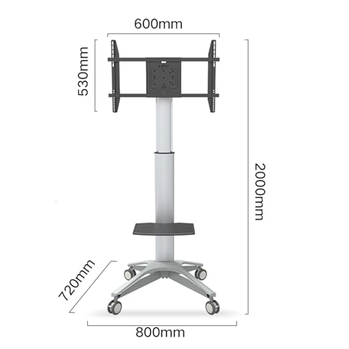 Soporte móvil ajustable para TV LCD 32 a 65 pulgadas miniatura 2