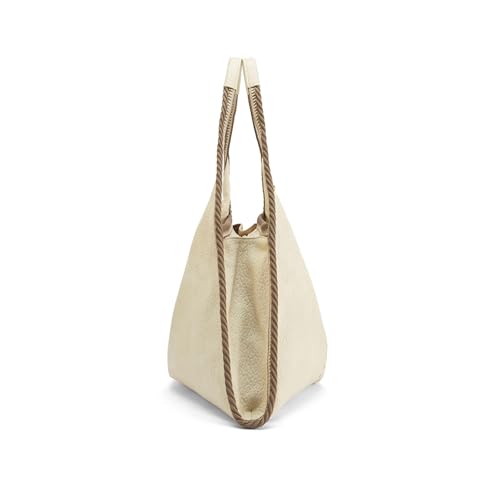 Image of Lino Perros Avril Coffee Stylized Womens Hobo Tote Bag