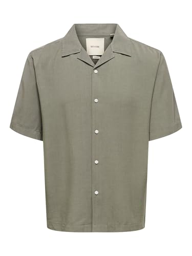 Chemise Tencel T-Shirt Noos Only & Sons pour homme en coupe reguliere confortable