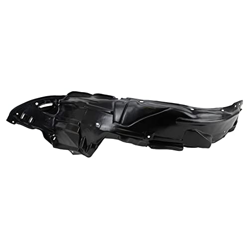 Image of TRQ Front Inner Fender Liner Set Compatible with 2006-2011 Honda Civic HO1248130 HO1249130 HO1250106 HO1251106