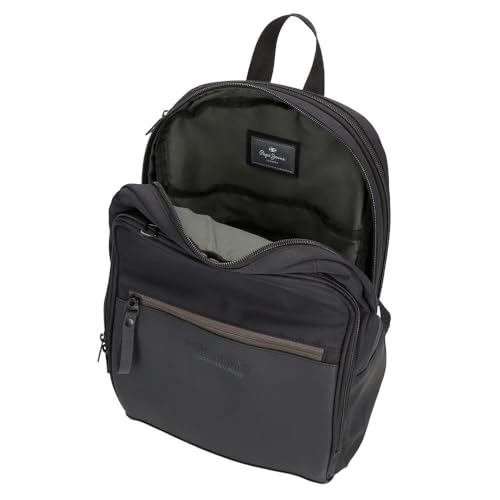 Pepe Jeans Unisex. 7172141 Mochila Para Computador PortáTil Sail Up Preto (Osfa), Casual, PoliéSter - 6