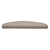 Résistant et facile d'entretien : un aspirateur occasionnel suffit. Les bords des tapis d'escalier sont remaillés, ce qui protège les tapis d'escalier contre les dommages causés par une utilisation constante