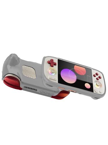 for AYANEO Pocket AIR Mini Handheld Game Protective case,Soft TPU Shock-Absorbing Design,Waterproof and Portable for Pocket AIR Mini, Clear Black