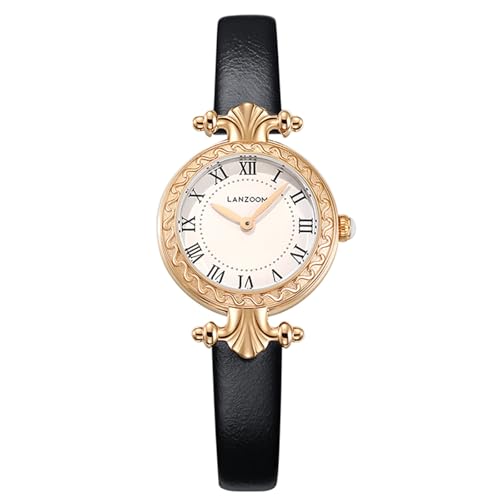 Montre vintage dorée femme cadeau rétro idéal avec chiffres romains