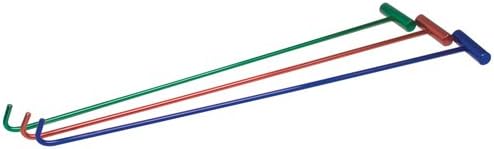 RoadPro RP5PIN Brushed Aluminum Assorted Color 5th Wheel Pin Puller, 31 x 2.3 x 0.4 inches