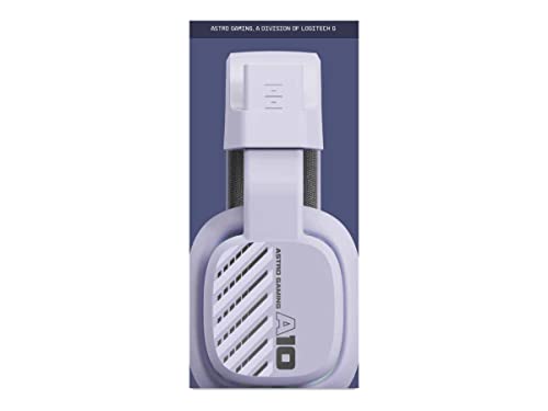 ASTRO A10 Cuffie Gaming Cablate Gen 2, Cuffie da Gioco Over-Ear con Microfono Flip-to-Mute, Leggere, Driver 32 mm, Compatibile con Xbox Series X|S, Xbox One, PS5, PS4, Nintendo Switch, PC - Lilla - Cuffia gaming - Immagine 8