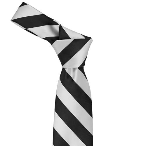 Image of tiemart Men's Striped Tie Standard Length