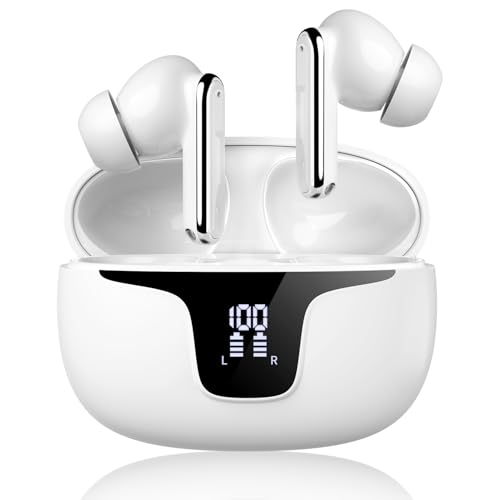 Real Time Translation Earbuds, Adjustable AI Language Translator Earbuds 3-in-1 Translator Device TWS 142 Languages for Travel Business Learning-Black (white2)