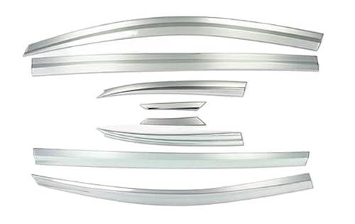 Déflecteur vitre pour Hyundai Custin 2022-2025 en ABS chrome