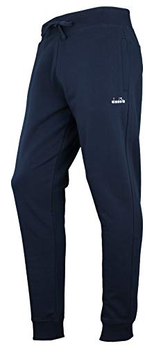 Diadora Men's SL Cotton Jogger Pant, Blue Denim, XX-Small