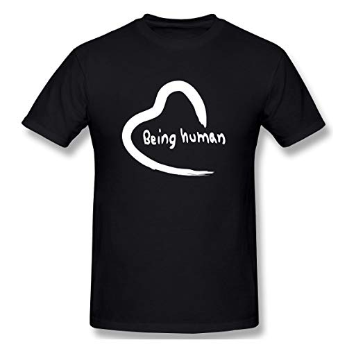 Mens Being Human Salman Khan Adult Short Sleeve T-Shirt Black