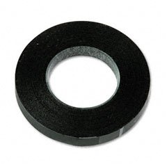 CHAMPION INT Graphic Chart Tape, 1/4" x 9 Yards, Matte Black (Case of 12)