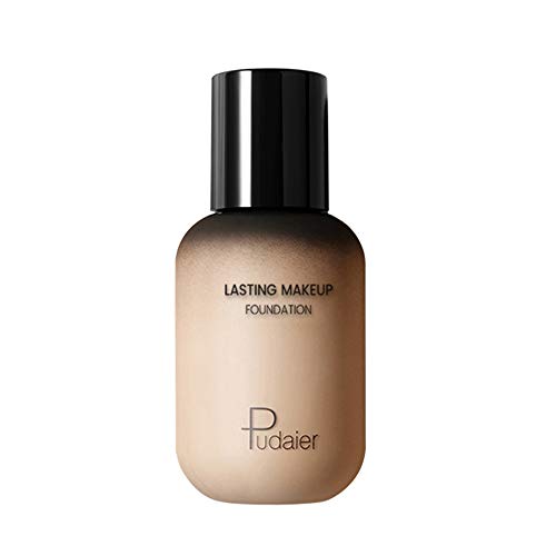Lasting Makeup Foundation – Face&Body Liquid Foundation Lightweight Bottle Full Coverage Invisible Pores Covering Blemishes - for All Skin Types (40 mL)