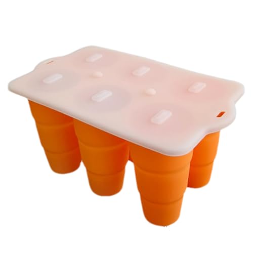 Moules à glace | Moule à cake pop en silicone étanche à 6 cavités, ustensiles de cuisine et gadgets pour camping, desserts, cuisine, gâteaux, fêtes