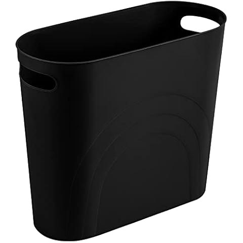 rejomiik Small Trash Can for Narrow Spaces Cover