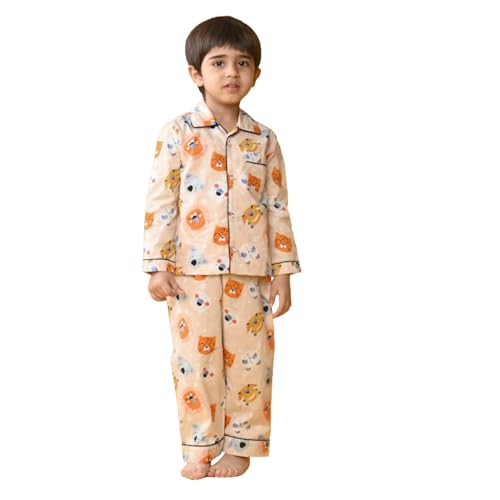 Image of Jam & Sugar Boys Cotton Printed Night Suit Set