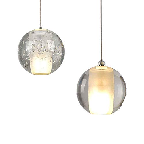 Lámpara de la sala de libros que elimina sombras con bola de cristal 4