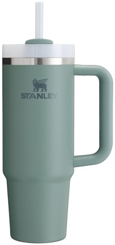 Stanley Quencher H2.0 Tumbler with Straw 30 oz | Flowstate 3-Position Lid | Cup Holder Compatible for Travel | Insulated Stainless Steel Cup | BPA-Free | Shale