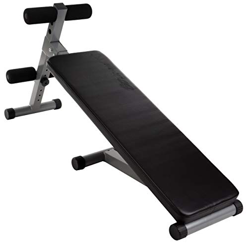 ScSPORTS® Fitnessbank, Zwart, Verstelbaar en inklapbaar, Halterbank, Trainingsbank - Image 3