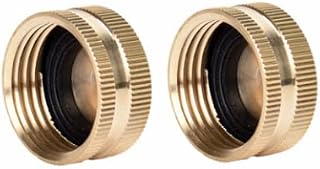 30061 2-Pack Brass Hose Caps - Quantity 48