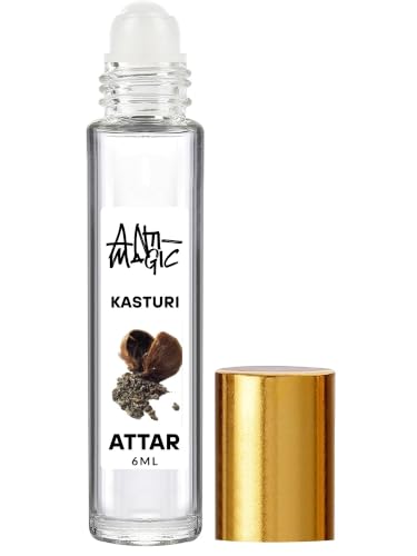 Image of Kasturi Attar Original | Attar Perfume for Men & Attar Perfume for Woman | Long Lasting Alcohol Free Concentrated Perfume Oil | Traditional Roll-On Fragrance for Daily Wear & Special Occasions
