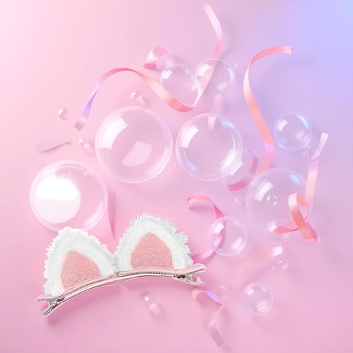 Pinzas para cabello estilo gato, rosas miniatura 6
