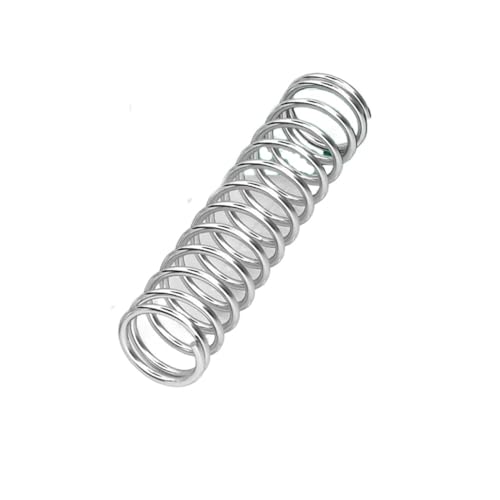 Ressort de compression cylindrique 65Mn 1.2mm de diamètre pour rappel de mécanisme