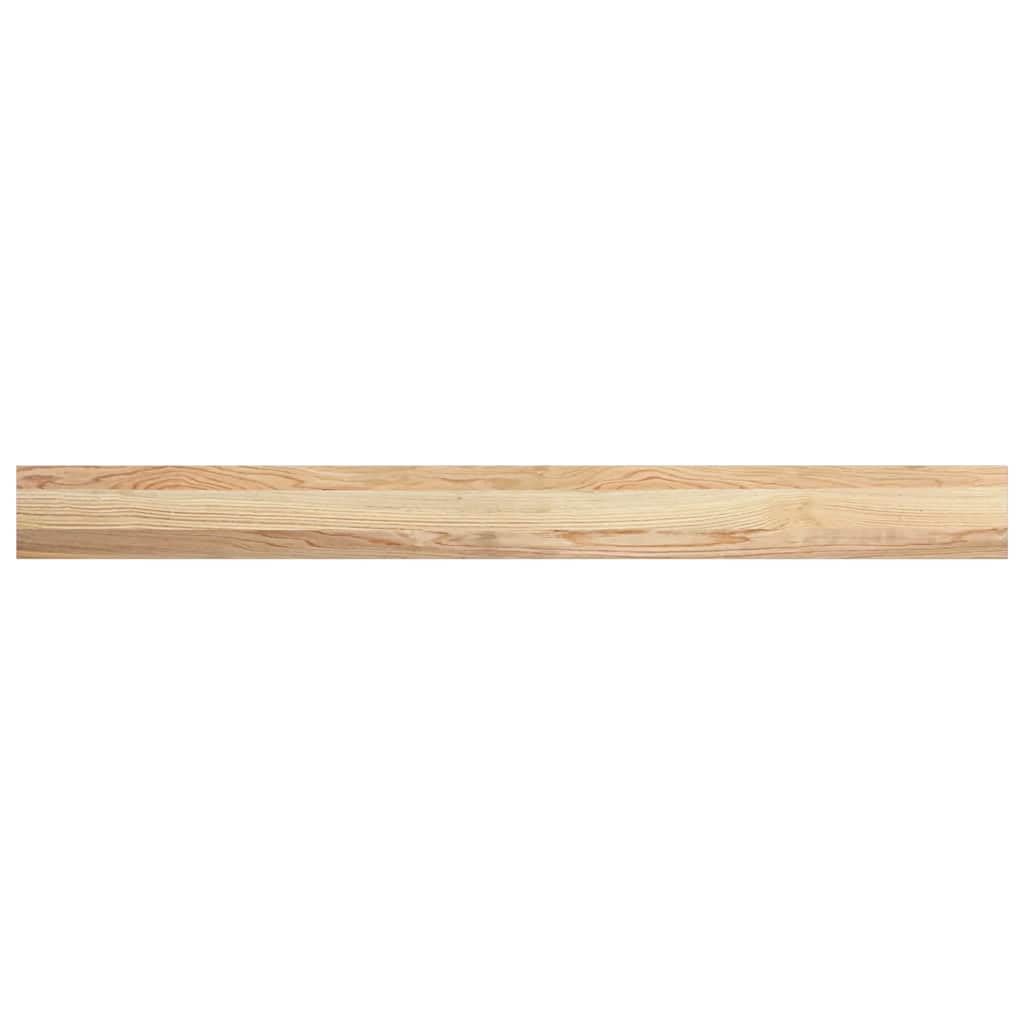 vidaXL Davanzali 2 pz Non Trattati 160x15x2cm Legno Massello di Rovere, Bordo della Finestra, davanzale della Finestra in Quercia, davanzale in Legno