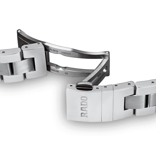 Rado Unisex Coupole Classic Stainless Steel Swiss Automatic Watch, White (R22876013)4