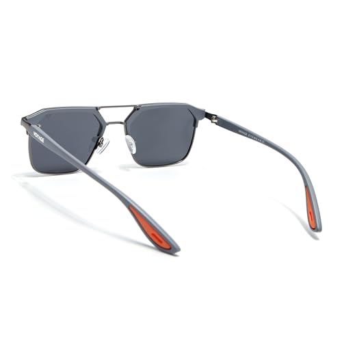 Image of Voyage Square Polarized Sunglasses for Men & Women