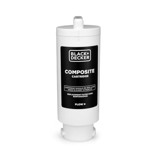 Image of BLACK+DECKER Countertop Composite Cartridge, Reverse Osmosis Water Filter with 5 Stage Filtration System with UV, IAPMO R&T Tested, Platinum Sealed, and NSF /ANSI 58 Certified