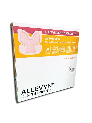 Allevyn Tacón con borde suave de 23 x 23 cm x 5