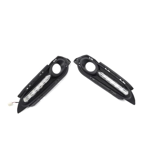 Cninba13 Front Fog Light Daytime Running Lights Driving Lamps ABS For Honda HR-V/Vezel 16-18 2 Pcs