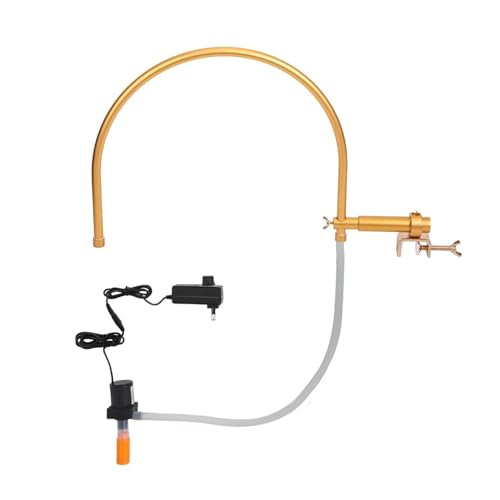 Head SPA, Dispositivo de Terapia de Cabeza de Circulación de Agua Estante de Circulación de Agua for Peluquería de Cabeza Ajustable de 180° Equipo de Spa de Cabeza Cascada para Salón