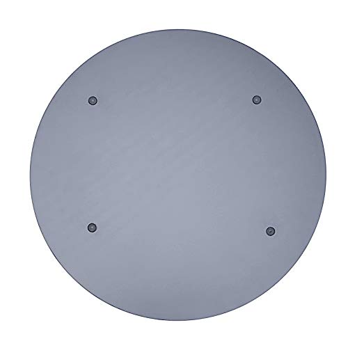 Platos cargadores redondos Balsa Circle 13 pulg plateados miniatura 4