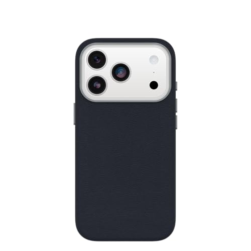 Image of OtterBox iPhone 17 Pro Symmetry Series Cactus Leather Case - Blue Sentiment - Slim, Premium Protective iPhone Case