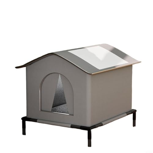 Niche d'extérieur isolée pour chats et petits chiens imperméable