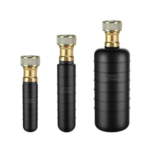 Vessies de nettoyage de canalisations lot de 3 en caoutchouc haute pression