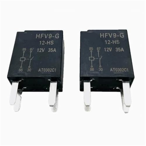 Relais électromécanique HFV9G 12HR 12V à 4 broches pour équipement embarqué