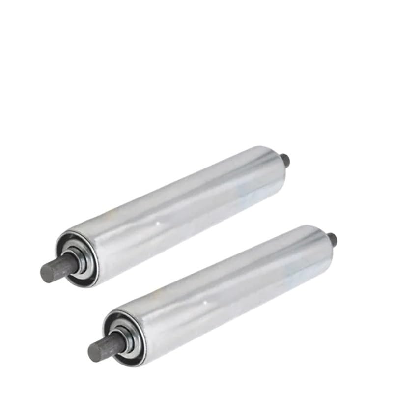 1個 パイプ径25mm 亜鉛メッキローラーコンベア 炭素鋼 全長100 150 200 250 300 350 400 450 50