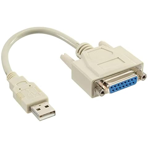 Intos USB Gameport Converter USB Gameport USB-A / S-DB15 / B Cover