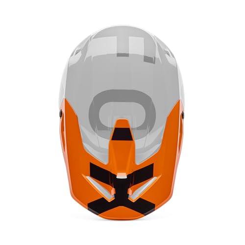 Fox Racing V1 Capacete Motocross Dirt Bike Visor, Escudo Laranja Fluorescente, PP