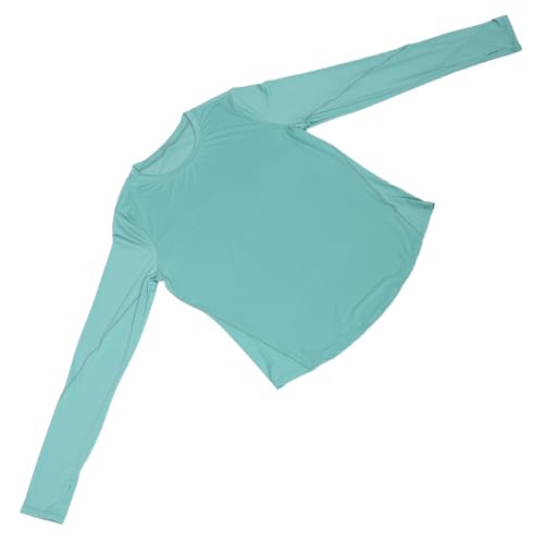 Hauts de sport à manches longues anti-UV pour éviter les coups de soleil pendant le yoga