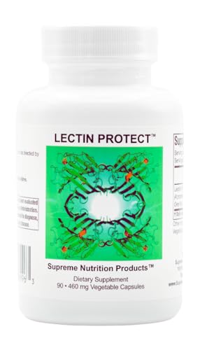 Supreme Nutrition Lectin Protect, 90 Pure Herbal Combination Vegetarian Capsules
