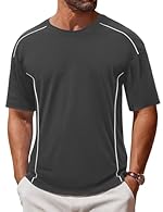 Material: The Quoboquo men's T-shirt is made from 65% cotton and 35% polyester. This blend provides comfort, durability and a pleasant softness against the skin, while the polyester ensures shape retention. Comfort: The T-shirt offers a soft feel tha...