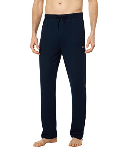 BOSS mens Waffle Cotton Blend Lounge Sweatpants