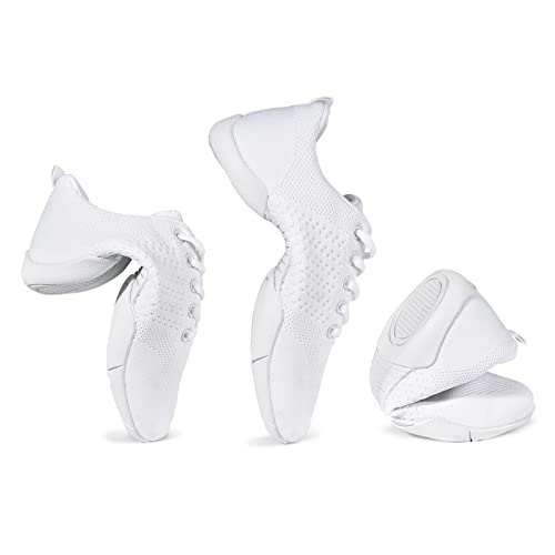 Zvc Cheer Shoes Girls White Cheerleading Shoes For Women Cheer Sneakers Youth Kids #TOP5