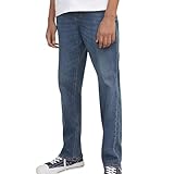 JACK & JONES Clark Original JOS 278 Male Regular Fit Jeans, Blue Denim, 34 W/36 L